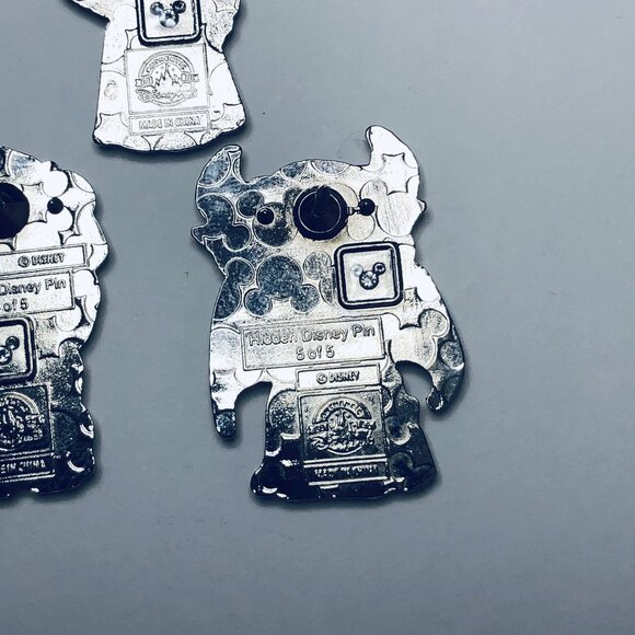 2024 Hidden Disney Disney Villains Complete Set Of 5 Pins - Picture 11 of 11